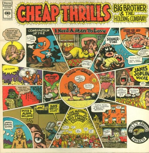 JANIS JOPLIN BIG BROTHER & THE HOLDING COMPANY ‎– CHEAP THRILLS