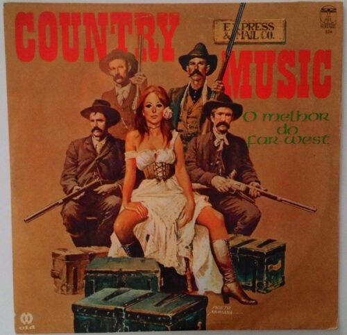 PETER ROGERS E SUA ORQUESTRA ‎– COUNTRY MUSIC: O MELHOR DO FAR-WEST