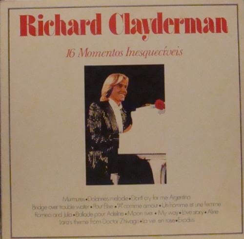 RICHARD CLAYDERMAN ‎– 16 MOMENTOS INESQUECÍVEIS