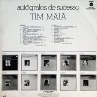 TIM MAIA - AUTÓGRAFOS DE SUCESSO